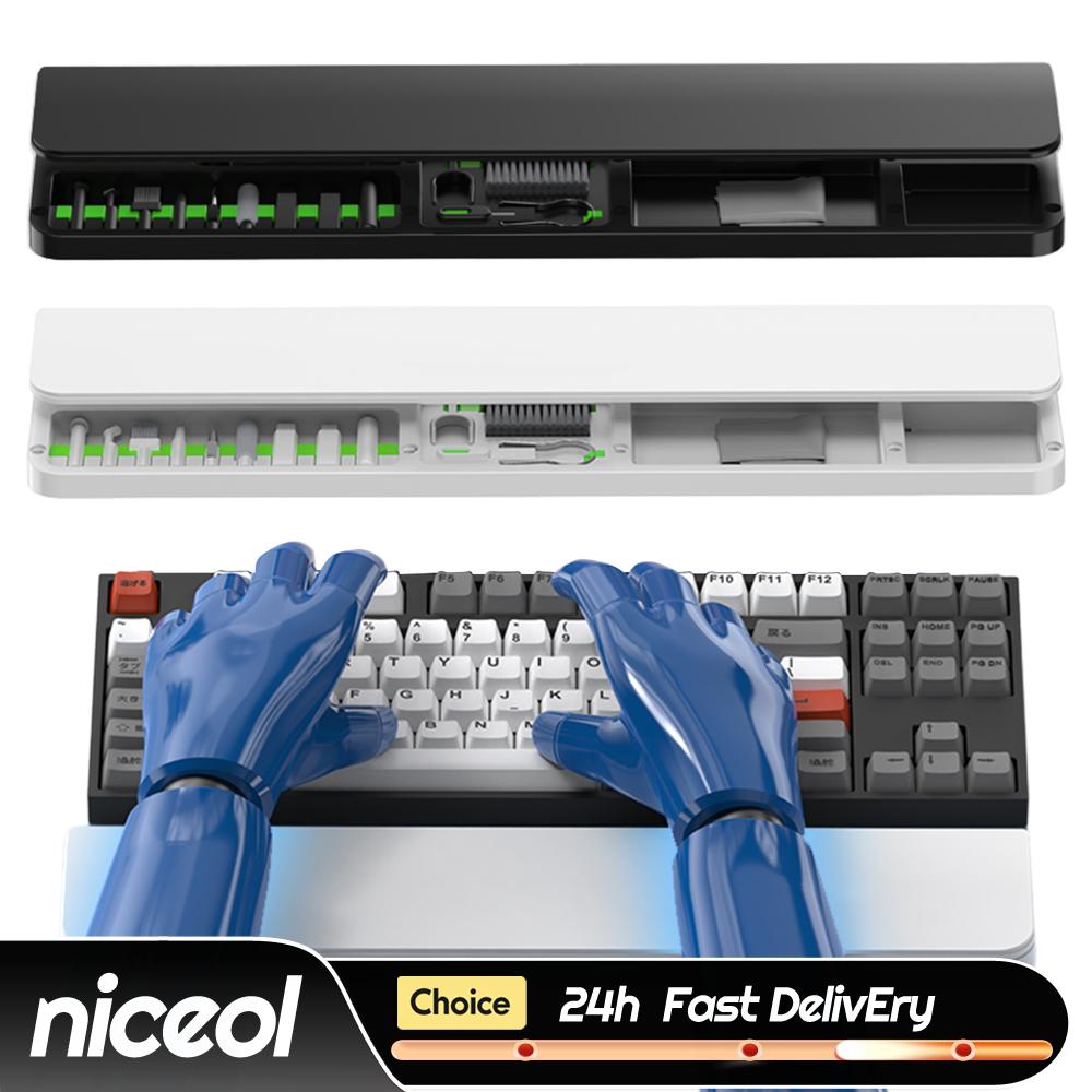 Keyboard Wrist Pad Leather - Подставка для запястий из АБС-пластика и