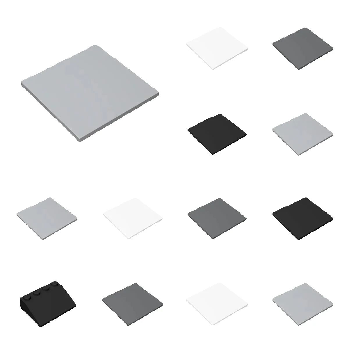 Tech Accessories Gifts - 10 шт. 10202 плоская плитка 6x6