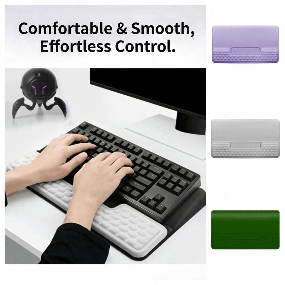 Компьютерная подставка для кла – обзор и цена Keyboard Wrist Pad Leather