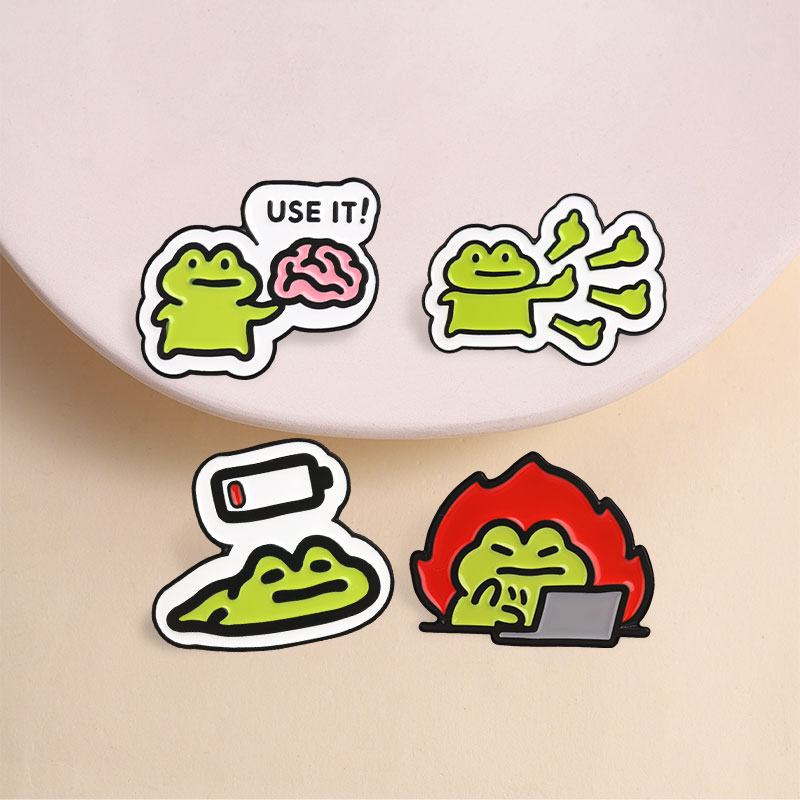 Забавные значки-лягушки: милые – обзор и цена Kawaii Tech Accessories