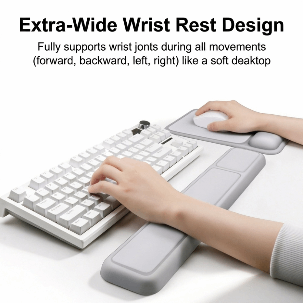Эргономичная подставка для зап – обзор и цена Keyboard Wrist Pad Leather