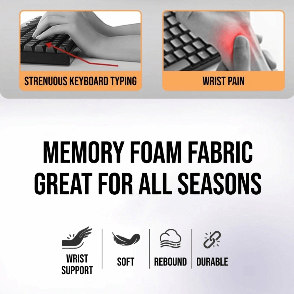 Удобная эргономичная подставка – обзор и цена Keyboard Wrist Pad Leather