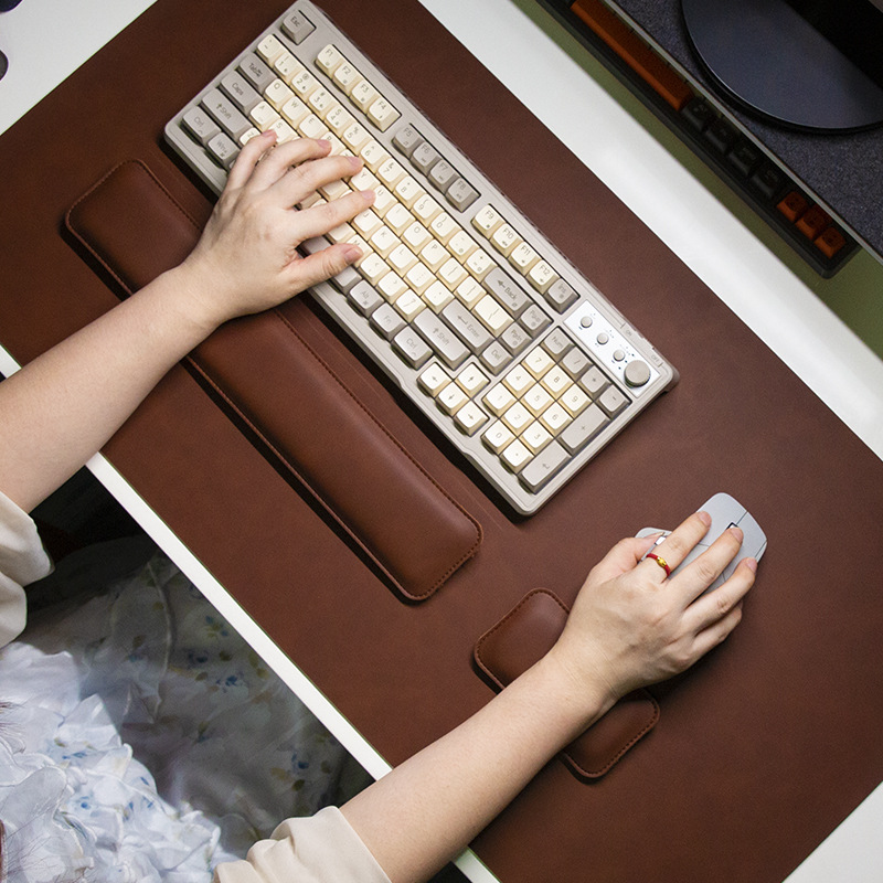 Водонепроницаемый коврик для с – обзор и цена Keyboard Wrist Pad Leather