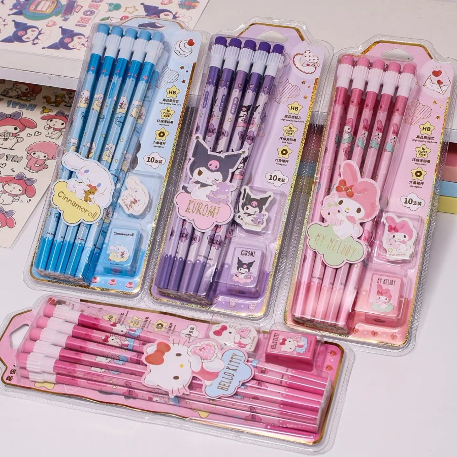 Набор из 12 предметов: каранда – обзор и цена Kawaii Tech Accessories