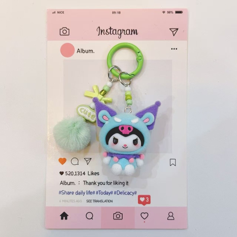 Модный брелок-фигурка Куроми и – обзор и цена Kawaii Tech Accessories