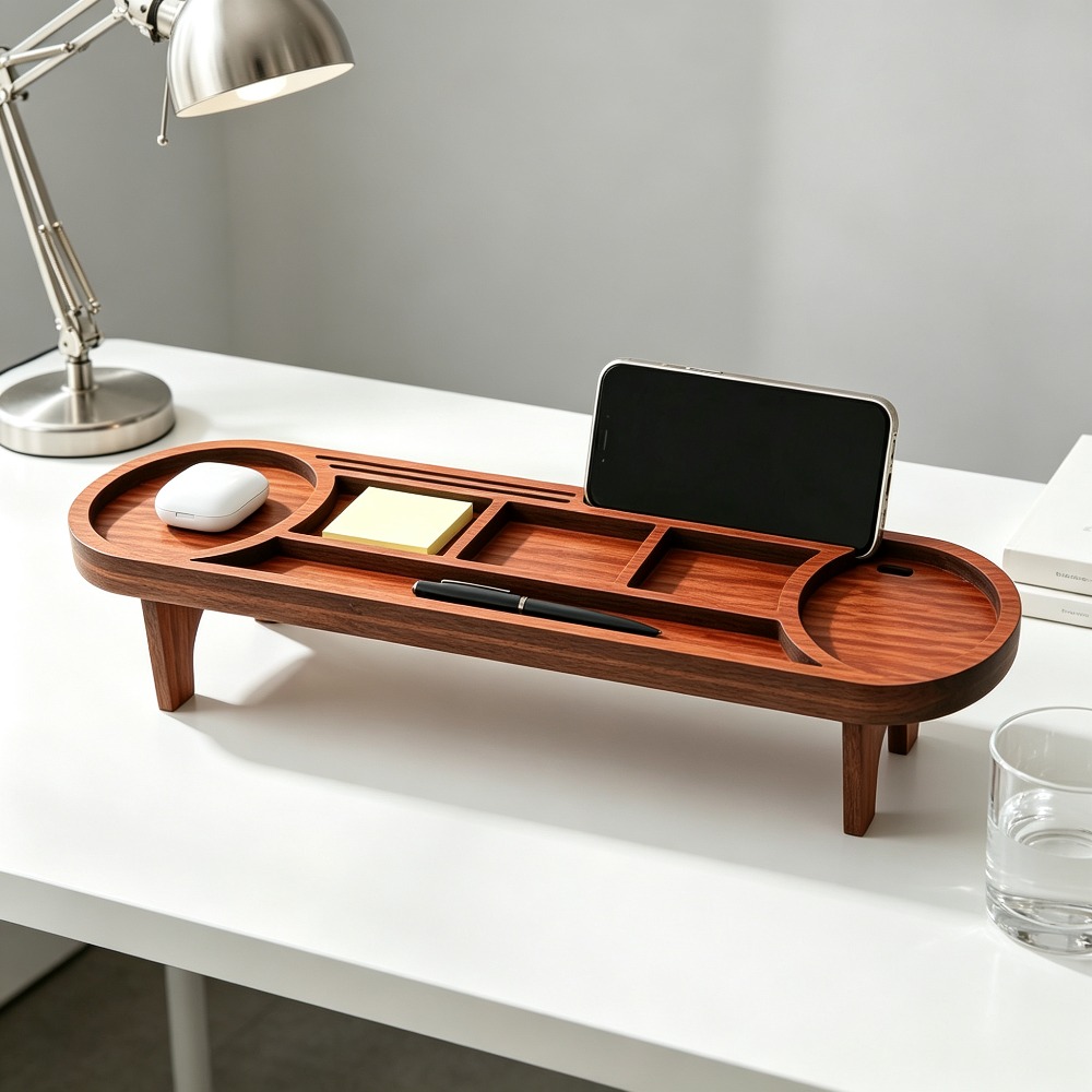 Деревянный органайзер для стол – обзор и цена Tech Accessories For Office