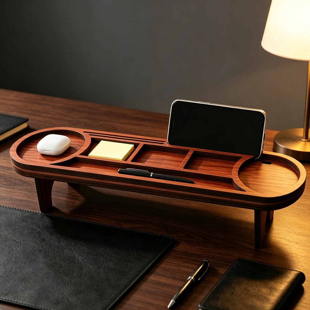 Деревянный органайзер для стол – обзор и цена Tech Accessories For Office