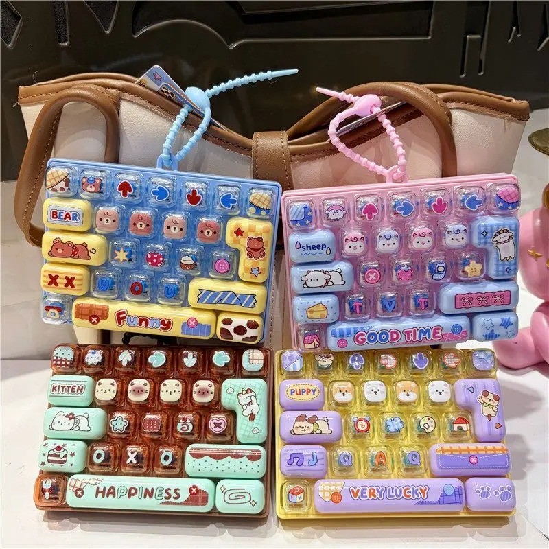 Брелок-кейкап в конфетных цвет – обзор и цена Kawaii Tech Accessories