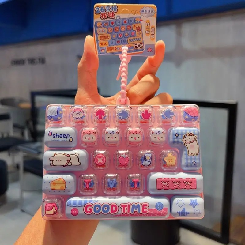 Брелок-кейкап в конфетных цвет – обзор и цена Kawaii Tech Accessories